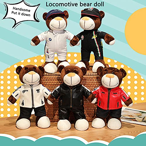 Amazon.co.jp: 機関車のクマのぬいぐるみ、オートバイのヘルメットの